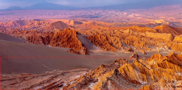 Moon Valley, Chile